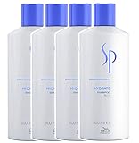 4er Wella Professionals SP Hydrate Shampoo 500 ml