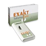 Exakt® Tablettenteiler - einfach & präzise Tabletten teilen - ohne Verletzungsrisiko -...