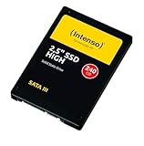 Intenso Interne 2,5' SSD SATA III High, 240 GB, 520 MB/Sekunden, Schwarz,...