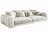 Big Sofa XXL 306x134 cm, Lounge Couch mit hochwertiger Federkernpolsterung,...