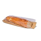 Baguette-Taschen aus Kraftpapier, 1000 Stück