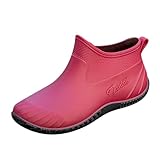 Damen Regenschuhe Gummistiefel Trendige Mode Regenschuhe Rutschfeste Schuhe Reckoning...