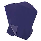 Gitua 100 Blatt Kohlepapier, A4 Blau Pauspapier DIY Handwerk Transferpapier für...