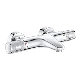 GROHE Grohtherm 1000 Performance - Thermostat-Wannenbatterie (wassersparend,...