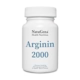 NatuGena Arginin 2000 Hochdosiertes Arginin & Citrullin, semi-essentielle Aminosäure...