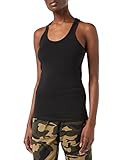 Urban Classics Damen Jersey tanktop voor dames Sport Tank Top, Schwarz (Black...