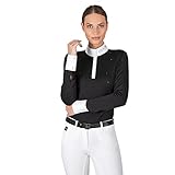 Equiline Damen Turniershirt LS GUARDEG Größe M, Farbe Black