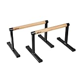 A2Z SPORT® Parallettes Holz - Premium Liegestützgriffe bis 500 kg - Rutschfeste...