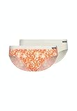 Skiny Mädchen Cotton Elastic Multipack 030032 Slip, orangebatik Selection, 176...