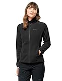 Jack Wolfskin Damen Moonrise Fz W Fleece Jacke, Schwarz, L EU