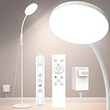 Mojimdo Stehlampe 20000 Lux Tageslichtlampe - Flexible, dimmbare LED Lichttherapielampe...