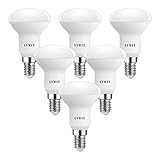 LVWIT E14 LED Lampe Warmweiss 4.9W, Reflektorlampe 470 lm, 2700K, E14 LED Reflektor R50...