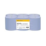 AmazonCommercial Recycelte blaue Papierhandtücher- Innenabwicklung/Innenabrollung, 20*30...