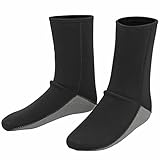 KOSDFOGE Wassersocken Neoprensocken Strandschuhe Schuhe, 1 Paar Tauchsocken Erwachsene...