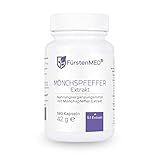 FürstenMED® Mönchspfeffer Kapseln Hochdosiert 20mg (5:1 Extrakt = 100mg Mönchspfeffer)...