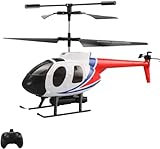 BOCGRCTY RC-Hubschrauber, 6-Kanal-RC-Hubschrauber mit LED-Leuchten, RC-Hubschrauber mit...