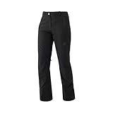 Mammut Damen Casanna Gefütterte Hardshell-hose, black, EU 38