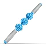 Igelball Massageroller mit Griff. 40cm Massage Roller Stick. Massagerolle...