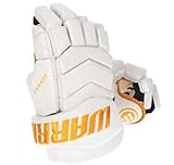 Warrior Covert Team Handschuh Senior weiß-Gold Eishockey Handschuh Special Edition (14')