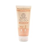 Suntribe Mineralische Baby & Kinder Bio-Sonnencreme LSF 30/100 ml, Parfümfrei -...