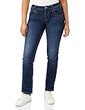 TOM TAILOR Damen 1008146 Alexa Straight Jeans, 10282 - Dark Stone Wash Denim,...