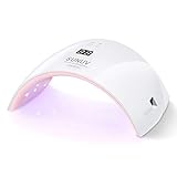 Nageltrockner LED UV SUNUV, Lampe für Gelnägel, UV LED Nagellampe 30s/60s...