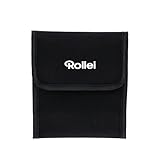 Rollei 3er Rundfiltertasche. Filtertasche in schwarz zur sicheren Aufbewahrung für 3...