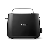 Philips Toaster – 2 Toastschlitze, 8 Stufen, Brötchenaufsatz, Auftaufunktion,...