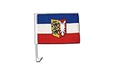 Flaggenfritze Autofahne Autoflagge Deutschland Schleswig Holstein - 30 x 40 cm