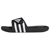 adidas Unisex Adissage Schlappen, Core Black/Ftwr White/Core Black,44.5 EU