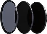 Rollei F:X Pro ND Filterset (ND 8, ND 64, ND1000) Neutraldichtefilter Set mit 3...