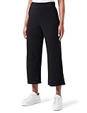 VERO MODA Damen Vmliva Hw Wide 7/8 Pant Noos Jerseyhose, Schwarz, M / 30L EU