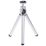 Mini Heavy Duty 1/4 Adapter Level Tripod for Level Distance Telescope Meter Camera Measure...