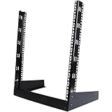 StarTech.com 12U Desktop Rack - 12U-Rack - Audio-Video-Rack - Computer-Rack - Open Rack -...