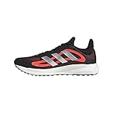 adidas Herren Solar Glide 4 M Walking-Schuh, cblack/silvmt/Solred, 44 2/3 EU