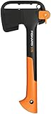 Fiskars Universalaxt, Inklusive Klingen- und Transportschutz, Länge: 35,5 cm,...