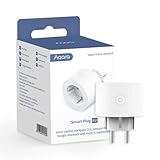 Aqara Smarte Steckdose, Erfordert Aqara Hub, Zigbee 3.0, mit Programmierung,...