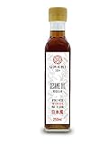 Umami Reguläres geröstetes Sesamöl, hergestellt in Japan, 250 ml – BIO-Sesamsamen –...