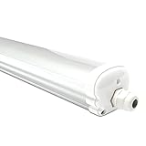 HOFTRONIC - LED Feuchtraumleuchte 150cm IP65-48W 5760 Lumen - 4000K Neutralweiß...