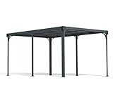 Palram Milano 4300 Gartenpavillon: Höchst Widerstandsfähiger Und Flacher...