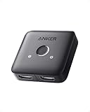 Anker HDMI Switch, 4K 60Hz Bi-Direktionaler HDMI Schalter, Adapter mit 2-in-1 Ausgang,...