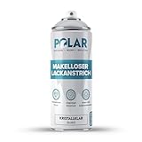 Polar Makelloser Klarlackspray - Glanzend - 400ml - Mehrzwecklack, unterschiedliche...