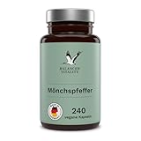 Mönchspfeffer - 10 mg Mönchspfeffer pro Dosis - 240 vegane Kapseln für 8 Monate - 4:1...