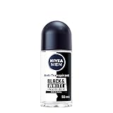 NIVEA MEN Black & White Invisible Original Deo Roll-On (50 ml), Antitranspirant...