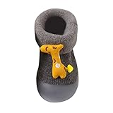 BIISDOST Socken Schuhe Baby Winter Socken Baby Schuhe Krabbelsocken Baby...