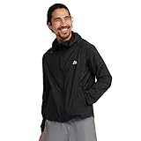 DANISH ENDURANCE Men's Windbreaker Jacket 1 Pack XXL Black 1-Pack