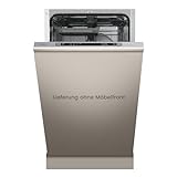 Midea SV 5.14K10C Geschirrspüler Vollintegriert 45cm, 10 Maßgedecke, Spülmaschine...