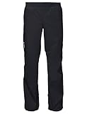 VAUDE Herren Mens Drop Pants Ii Regenhose, Black Uni, L EU