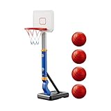 Basketballreifen für Kinder, Basketballtor für Kinder, für drinnen und draußen,...