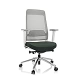 hjh OFFICE 790022 Profi Bürostuhl CHIARO T2 Stoff, ergonomischer Drehstuhl, Sitzhöhe &...